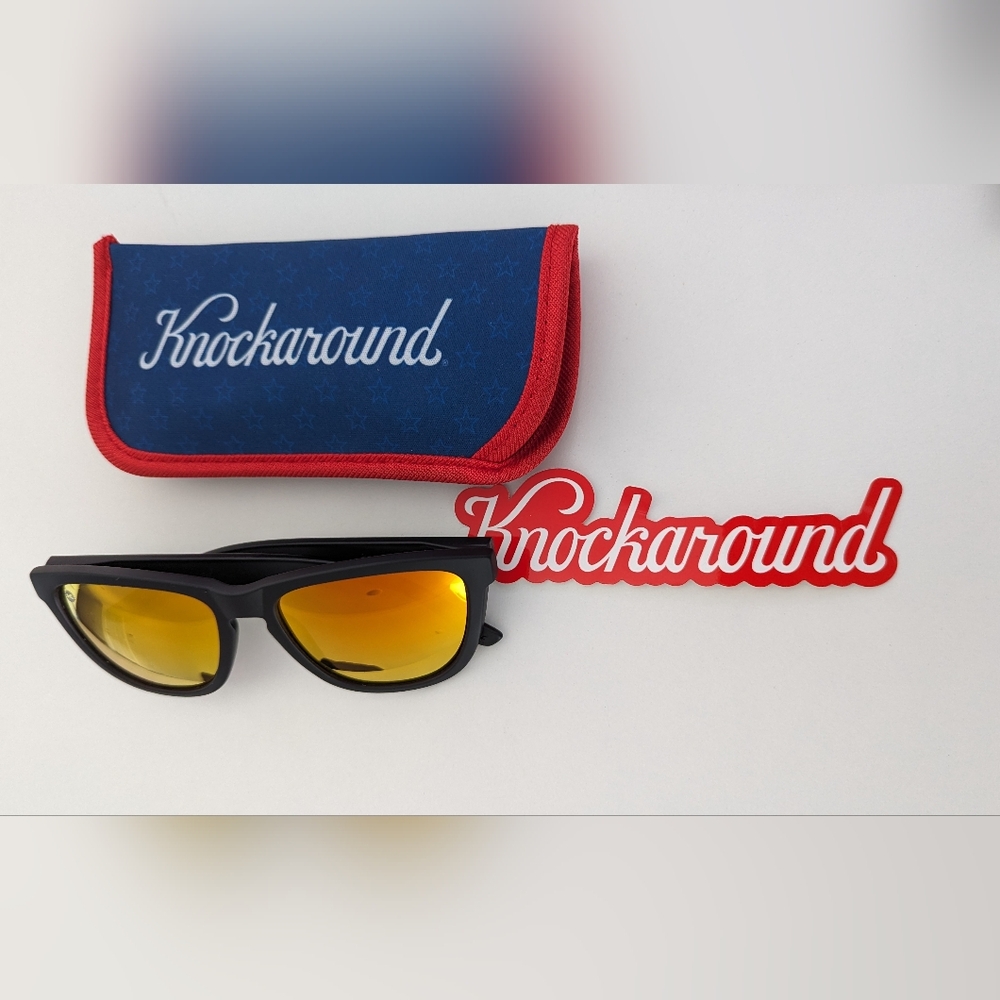 Knock around sunglasses Premium black sunset